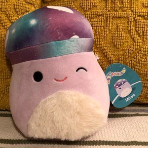 Minya the Mushroom Squishmallows NWT